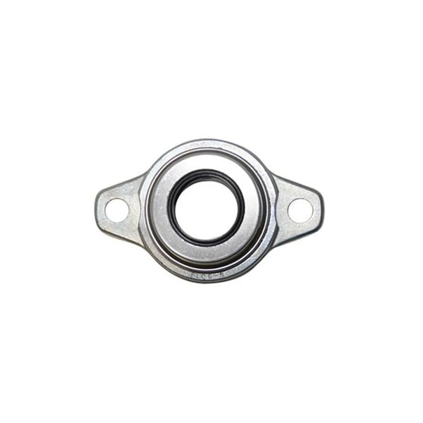 Ami Bearings AMI BEARINGS -SINGLE ROW BALL BEARING - 25MM EXTRA NARROW SET SCREW 2-BOLT FLANGE OPEN COVER KFL005C - main